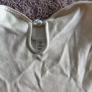 H&M Cream Top